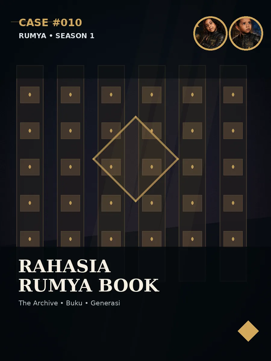 Cover Rahasia RUMYA Book